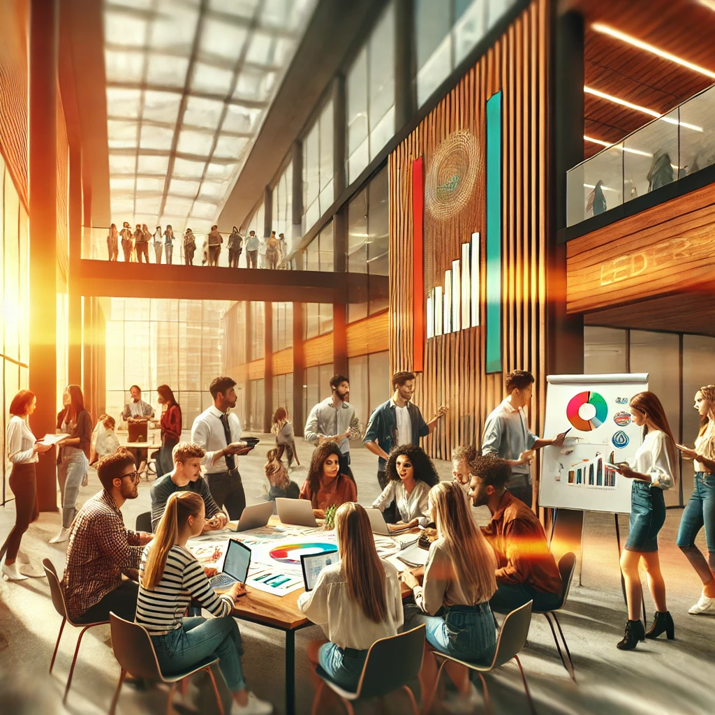 What is the Role of Student Organizations and Events in Shaping Leadership Skills at GIMS?