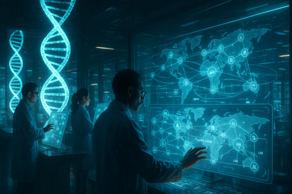 Bio-Sourcing: Managing the Global Supply Chain of ‘Engineered Life’ and the Value of Time-Stamped Genetic Data