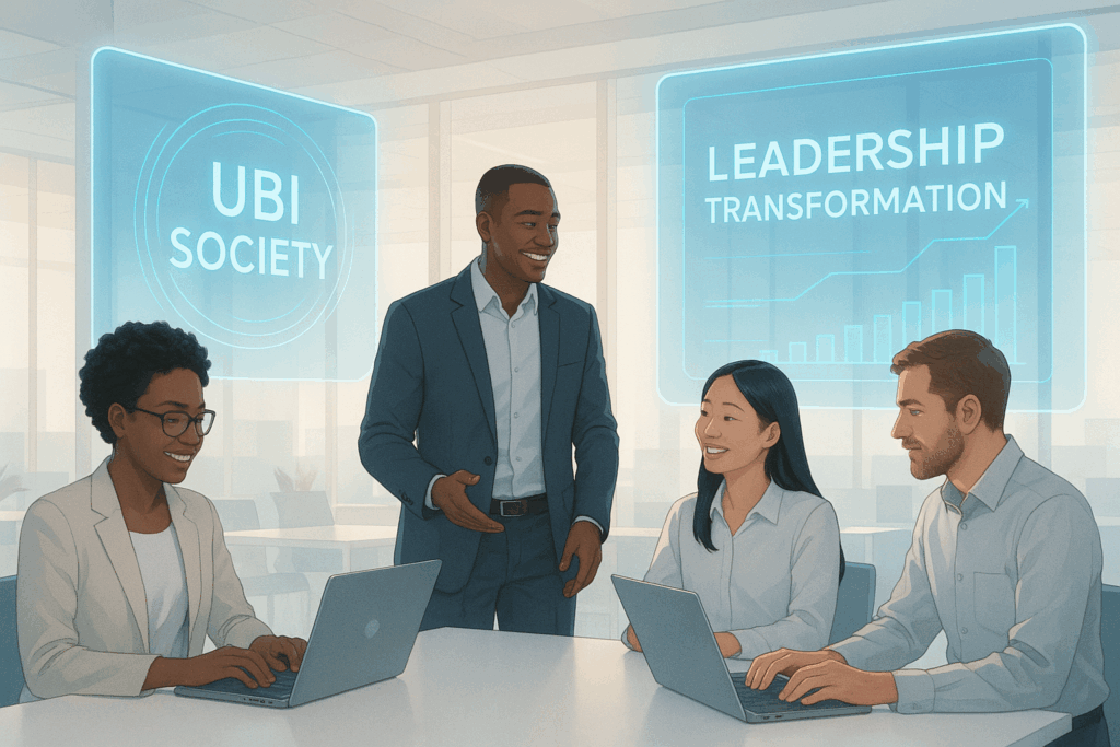 Managing the Post-Work Organization: Leadership in a Universal Basic Income (UBI) Society
