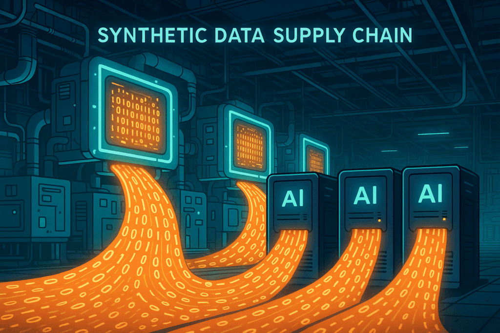 The Synthetic Data Supply Chain: Ownership, Ethics, and Quality Control in the Age of Generative AI Training