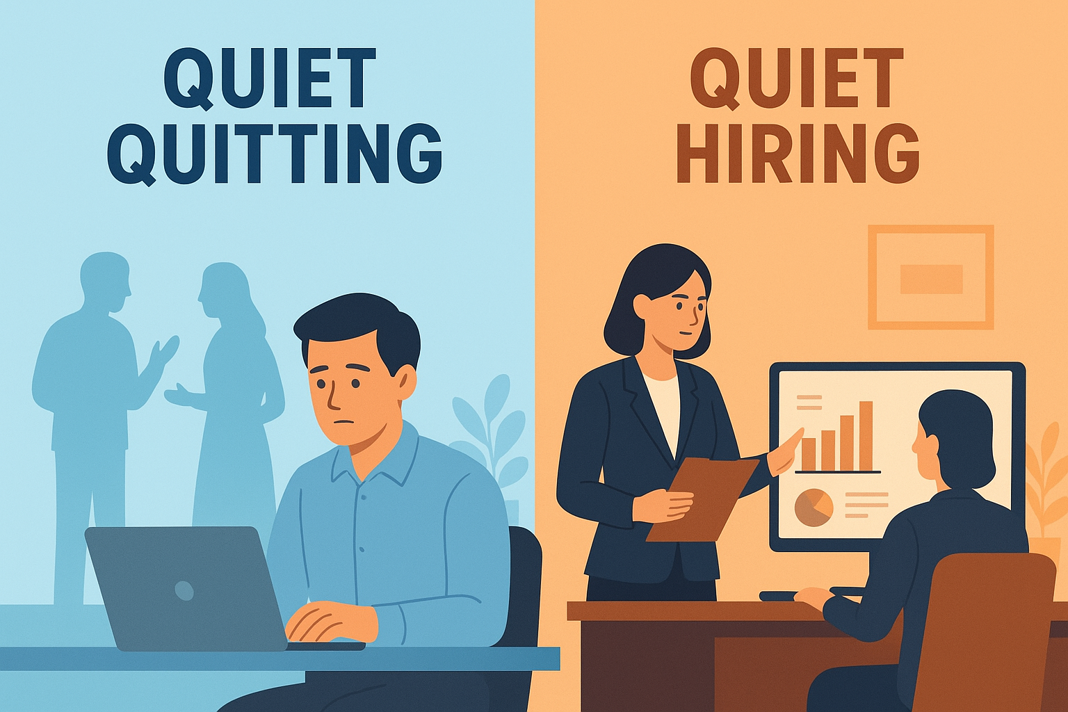 Quiet Quitting and Quiet Hiring: What It Means for HR