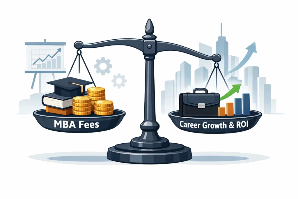 MBA Colleges in Delhi NCR: Fees vs Career ROI – What Students Should Really Compare