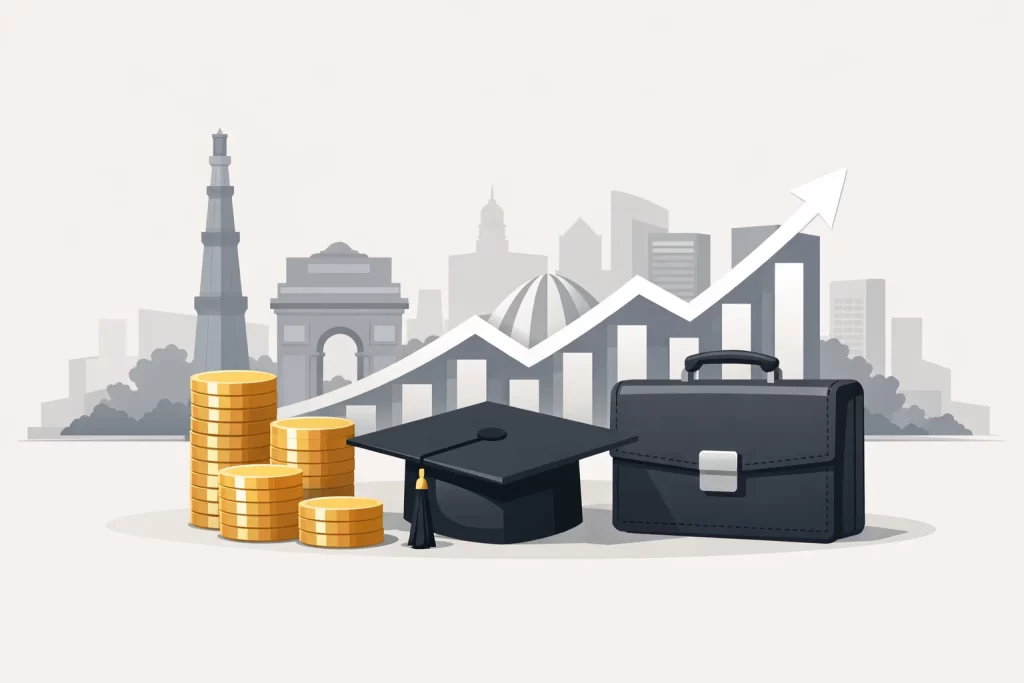 Top PGDM Colleges in Delhi NCR 2026: Fee Structure Compared (ROI & Value for Money)