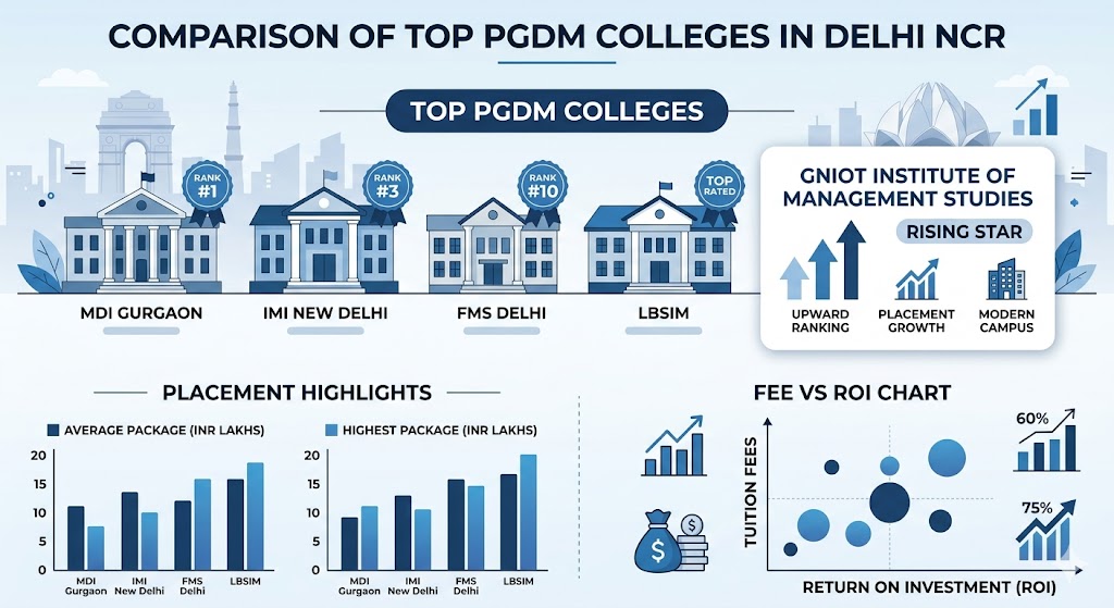 Which Is the Top 10 College in Delhi NCR for PGDM in 2026? A Detailed Analysis