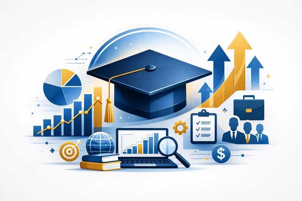 Top PGDM Colleges in Delhi NCR: Specializations, Industry Exposure, Campus Facilities & Placement Trends