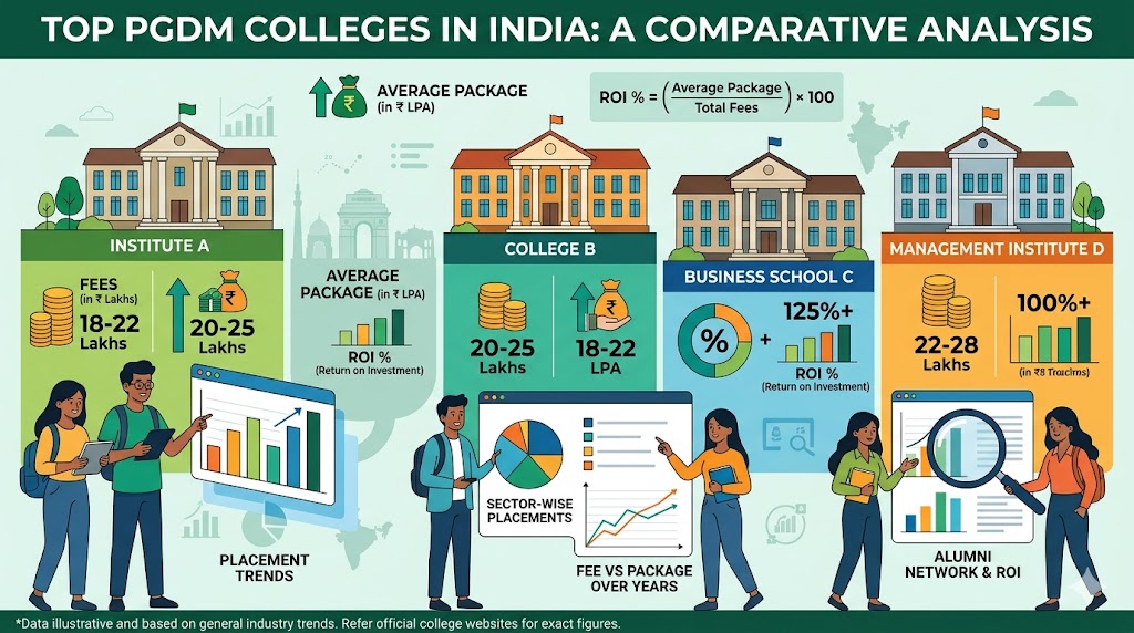 Hidden ROI Secrets of Top PGDM Colleges in India