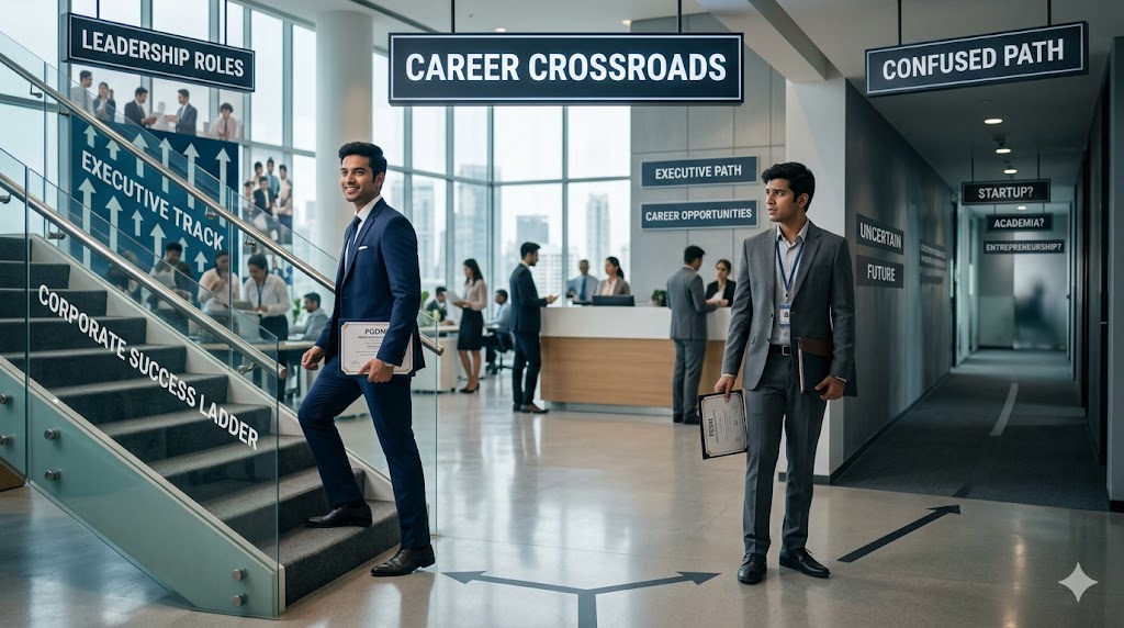 Why Do Similar PGDM Students End Up with Completely Different Careers