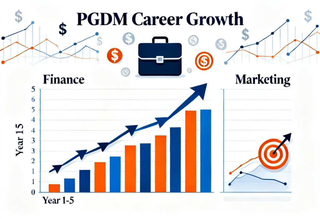 Career growth opportunities after PGDM in Greater Noida